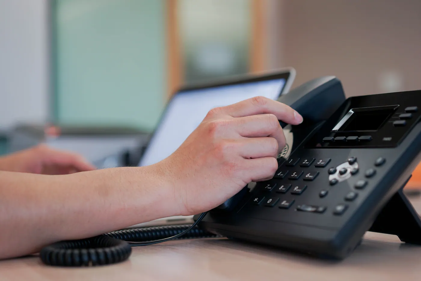 Telefono professionale, immagine fotografica fornita